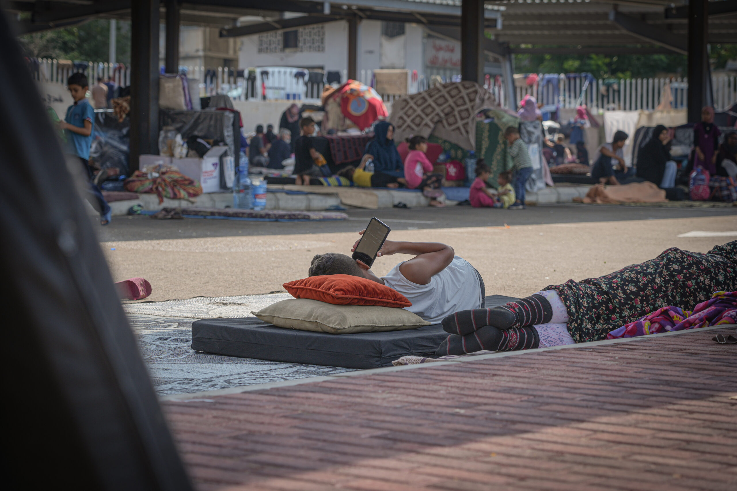 Lebanon emergency: Israeli airstrikes continue to drive families from their homes