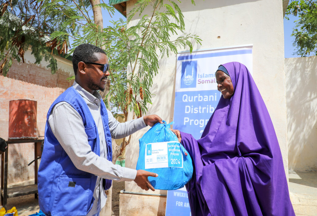 giving qurban is done on eid al adha, the 10th day of the first 10 days of dhul hijjah