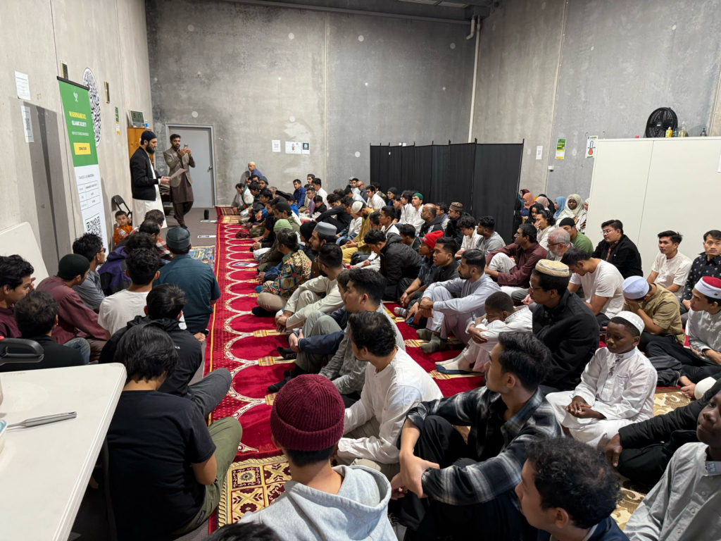 A community gathering at Warrnambool Islamic Society