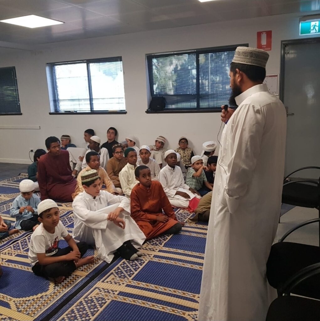 Khutbah for youth, featuring the young men and boys at Al Hamd  