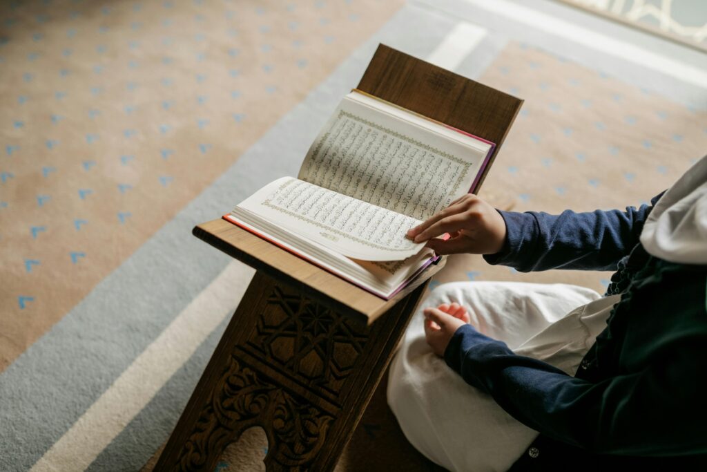 Reading the Qur'an is an important act of worship, especially during Ramadan - the month it was revealed.