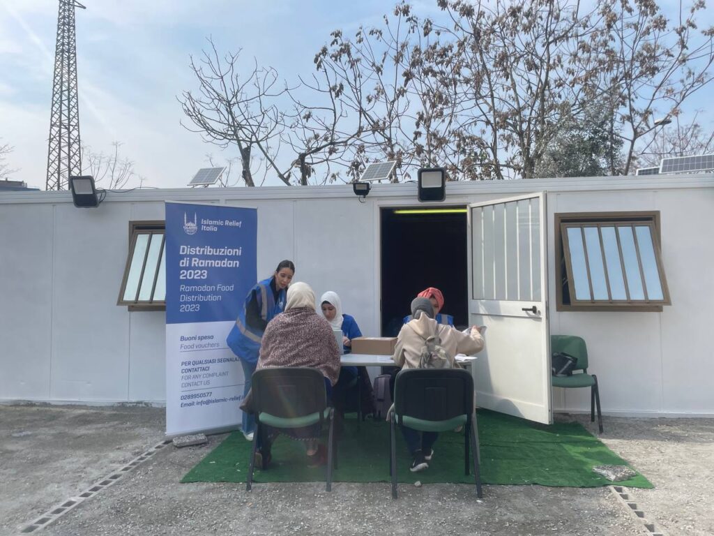 In Italy, Islamic Relief distributed 463 food vouchers across the country aiming to reach around 2,000 vulnerable people in the provinces of Milan, Brescia, Trieste and Rome.