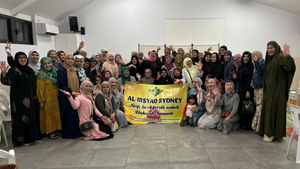 The sisters of the Al Irsyad Sydney community.