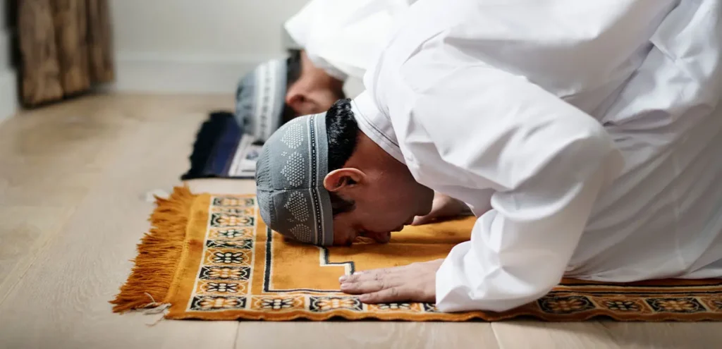 prayer (salah) done congregation 