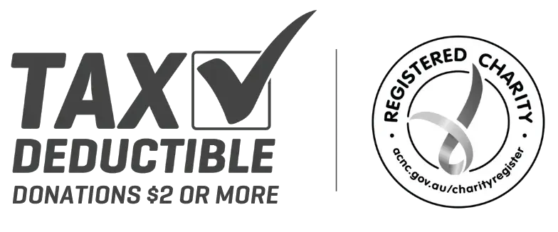 Tax Deductible Registered Charity Logo