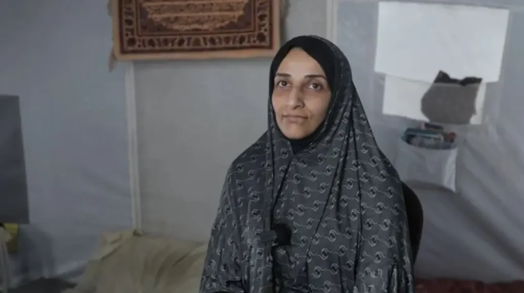 Fadia, mother of Rama, is waiting for a sponsor to be matched to her children 
