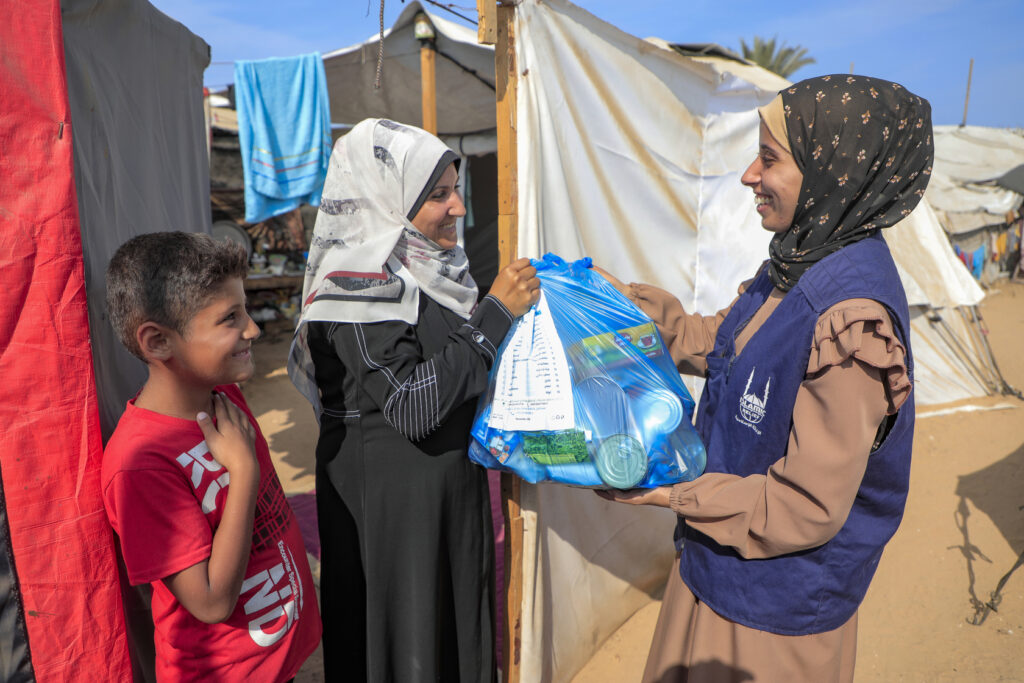 Giving food to one another is a type of Sadaqah