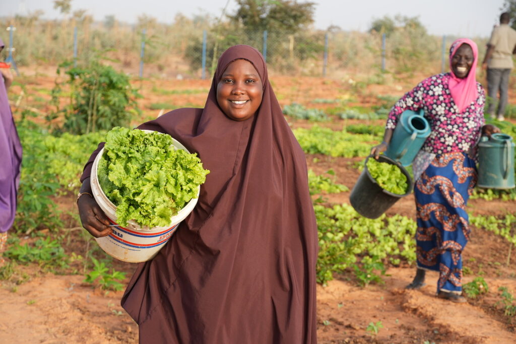 A garden is a source of sadaqah for the community, as is smiling at one another