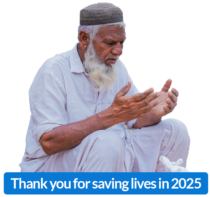 thank you for saving lives in 2025